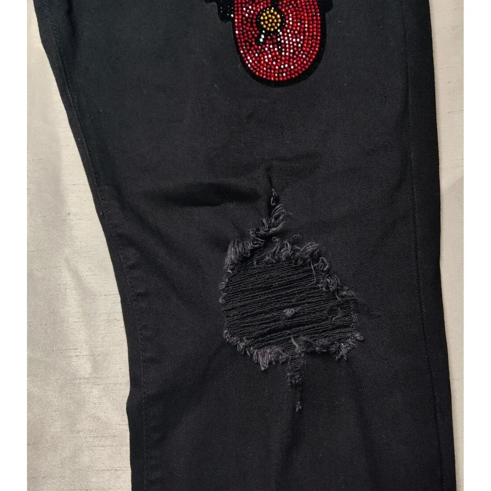 ROKU STUDIO STONED AND SUCCESSFUL Men 38 (Actual 40X34) Black Denim‎ Jeans